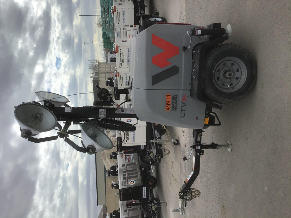2019 Wacker Neuson LTV6L-MH Mobile Light Tower w/Fuel Level Sensor Installed