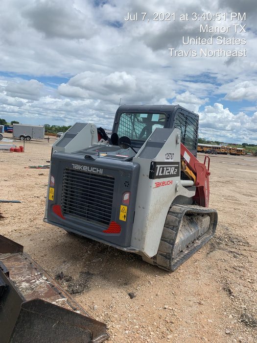 2020 Takeuchi TL12R2-CR Cab/Heat/Air, Hydraulic QC