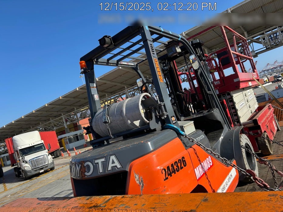 2022 TOYOTA 8FGU25 LP w/ Scale