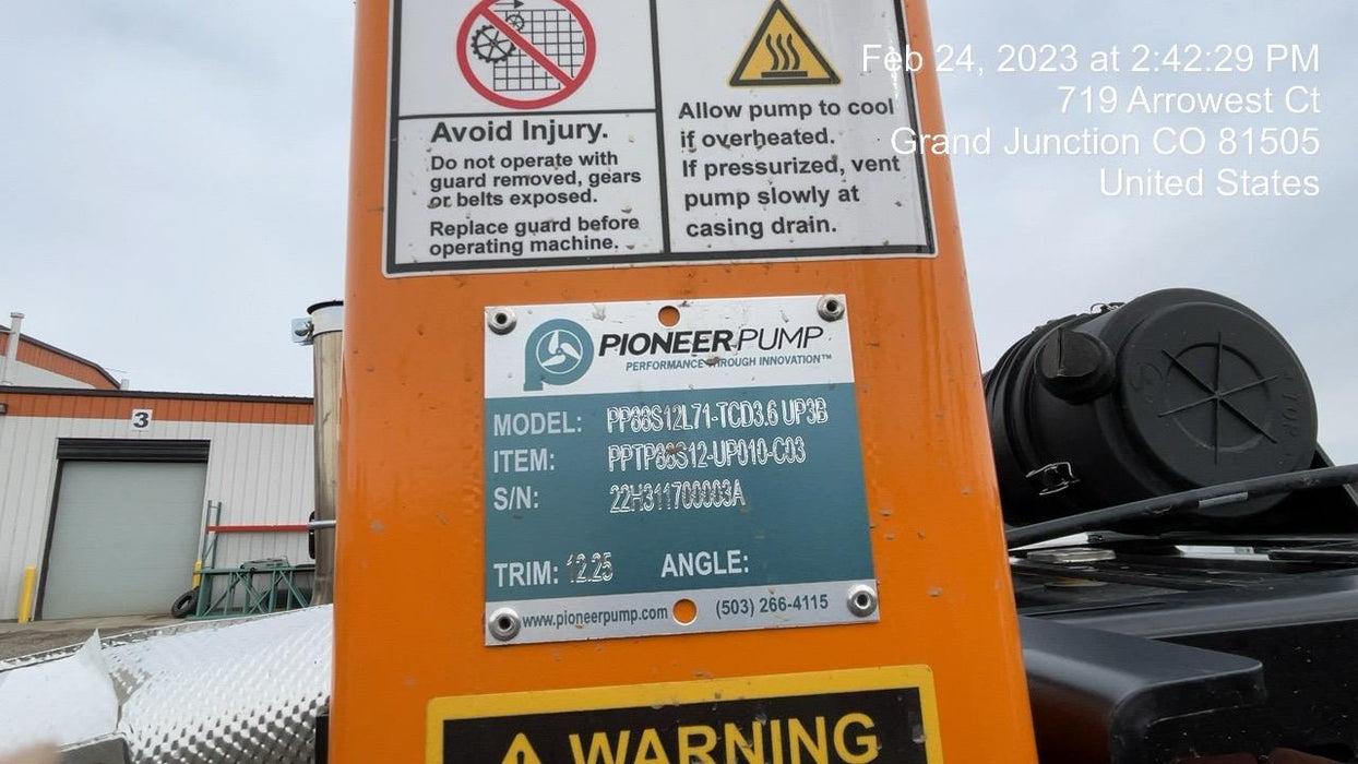 2022 PIONEER PP88S12L71-TCD3.6