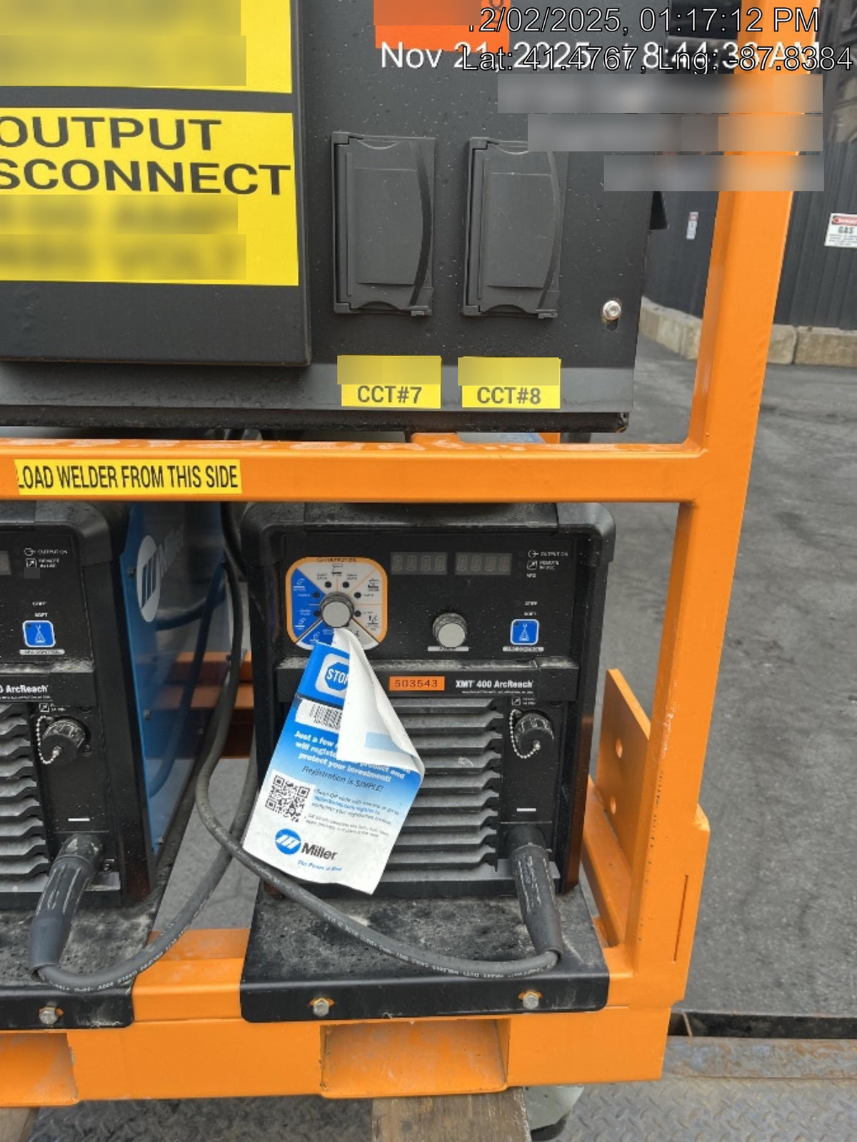 2025 MILLER ELECTRIC XMT 400