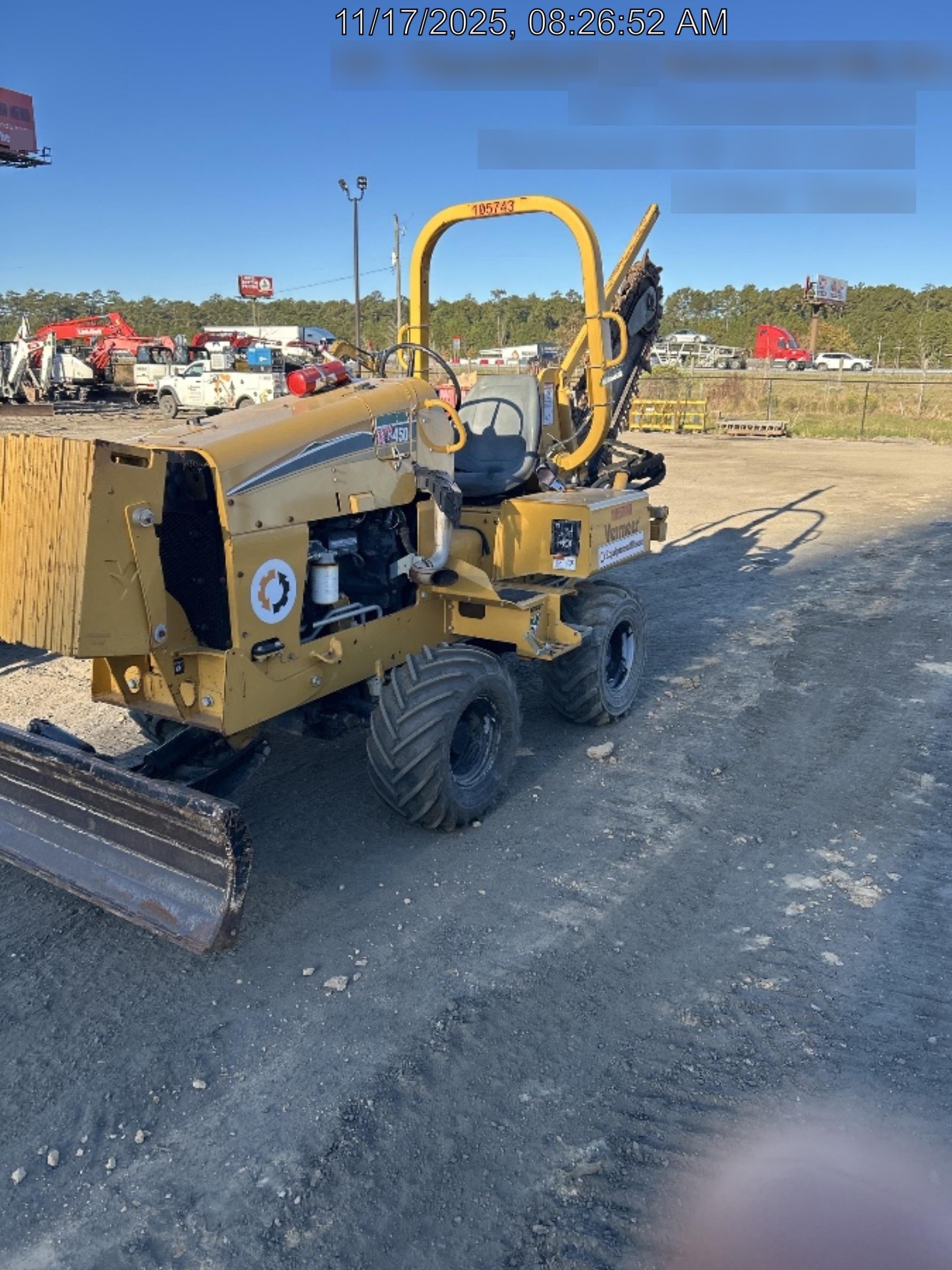 2020 VERMEER RTX450