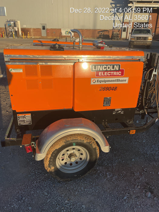 2022 Lincoln Electric LE400 Kubota V1505, Trlr, Cable Rack, Light Kit, ES Decals, T3