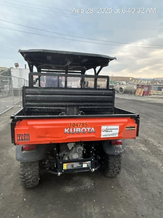 2020 Kubota RTV-X1140W-H 4WD utility cart -LED strobe -Windshield tempered glass -Plastic canopy -Wire harness kit -Backup alarm