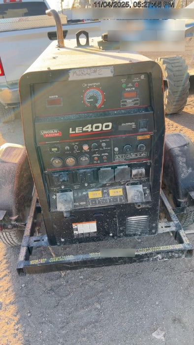 2021 Lincoln Electric Vantage 549X Ready Pak 3, ORANGE (includes trailer, cable rack, fender light kit)