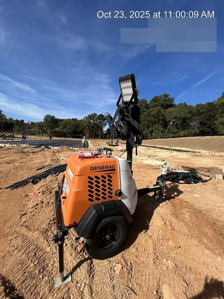 2023 Generac MLT2 Diesel, Flex Switch 120V Input, Powerzone Controller, (4) 320W LED Lights, 4kW Generator, 39.9 Gal Fuel Tank, 2" Ball, T3