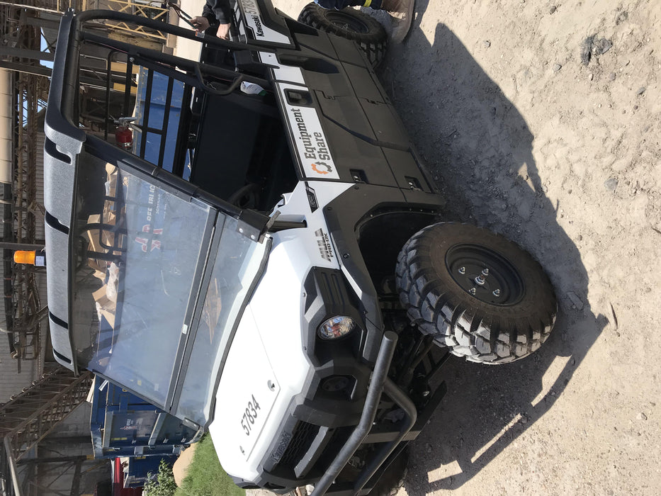 2019 Kawasaki MULE PRO-DX, 2-3 Seat 3 Seater, Standard Options, Backup Alarm, Beacon, Plastic Hard Top, Poly Windshield, Horn Kit