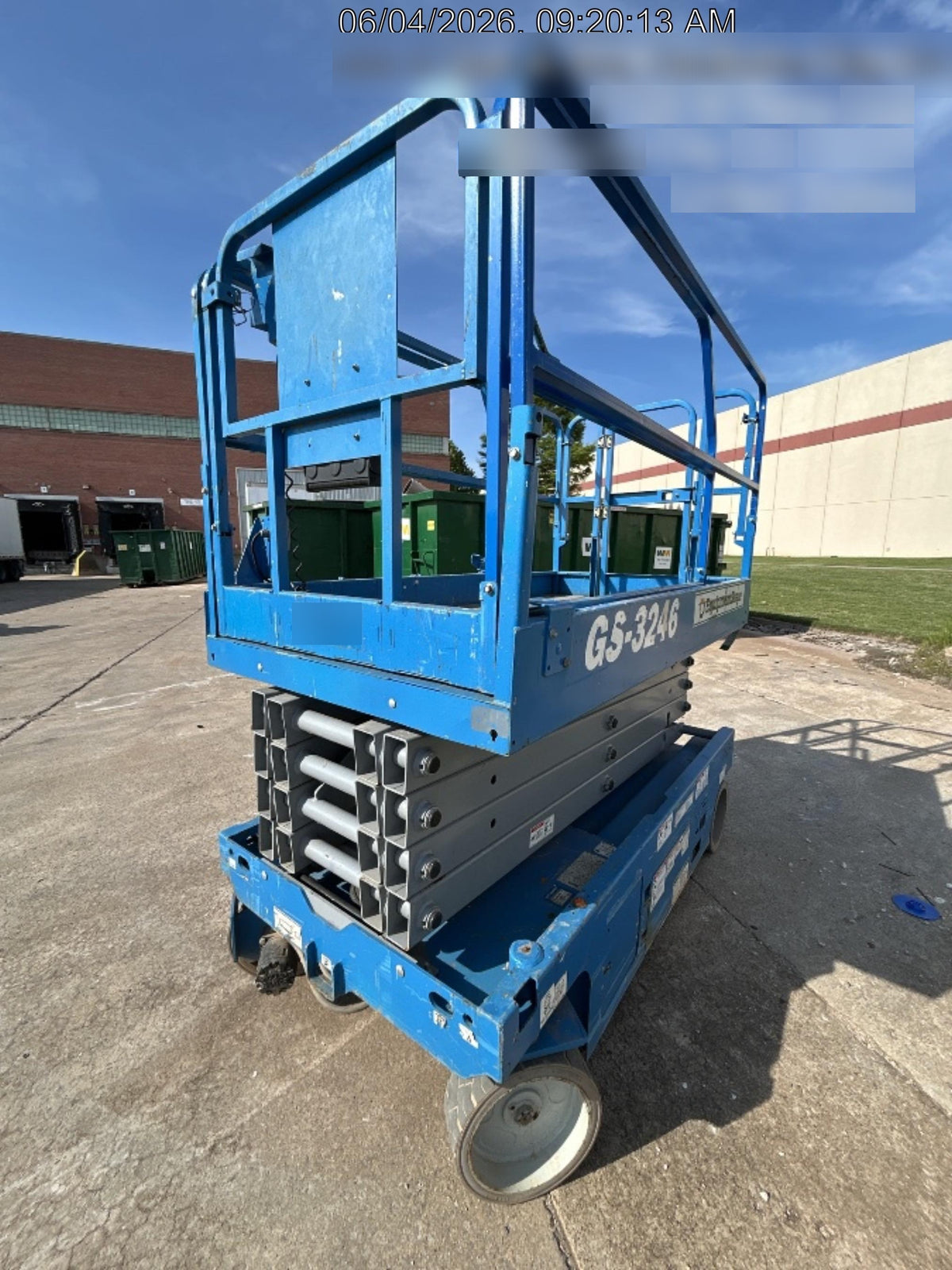 2020 GENIE GS-3246