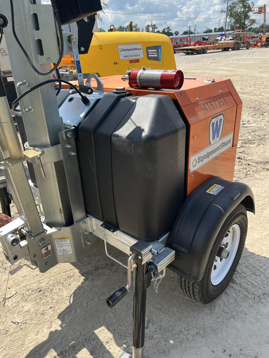 2024 Wanco WLTT-4MM4K Diesel, Deep Sea Controller, Shore Power Plug, Auto Start, (4) 350W LED Floodlights, 4kW Generator, 60 Gal Fuel Tank, 2" Ball, T3