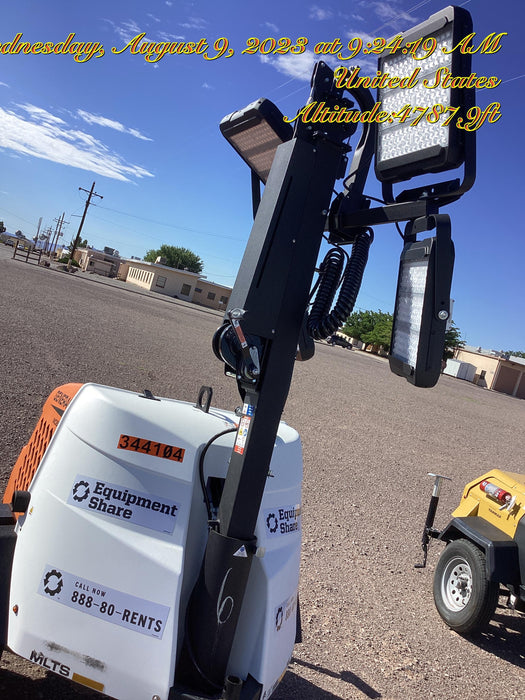 2023 Generac MLT2 Diesel, Flex Switch 120V Input, Powerzone Controller, (4) 320W LED Lights, 4kW Generator, 39.9 Gal Fuel Tank, 2" Ball, T3