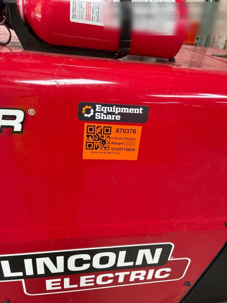 2026 LINCOLN ELECTRIC Ranger 305 LPG