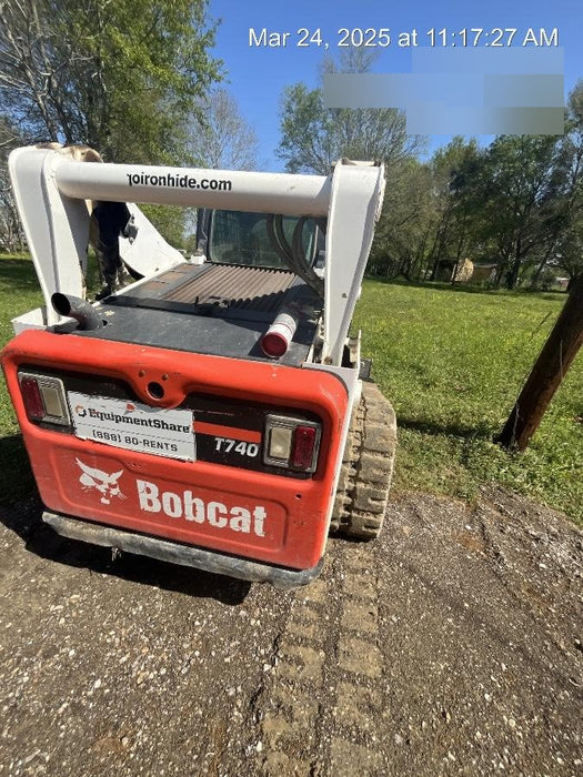2020 Bobcat T740 74Hp T4, Cab/Heat/Air, Selectable Joystick Controls, Aux Hydraulics, Backup Alarm, P29 Performance Package, Rubber Tracks, Auto Ride Control, Reversing Fan, 7-Pin Attachment Control Kit