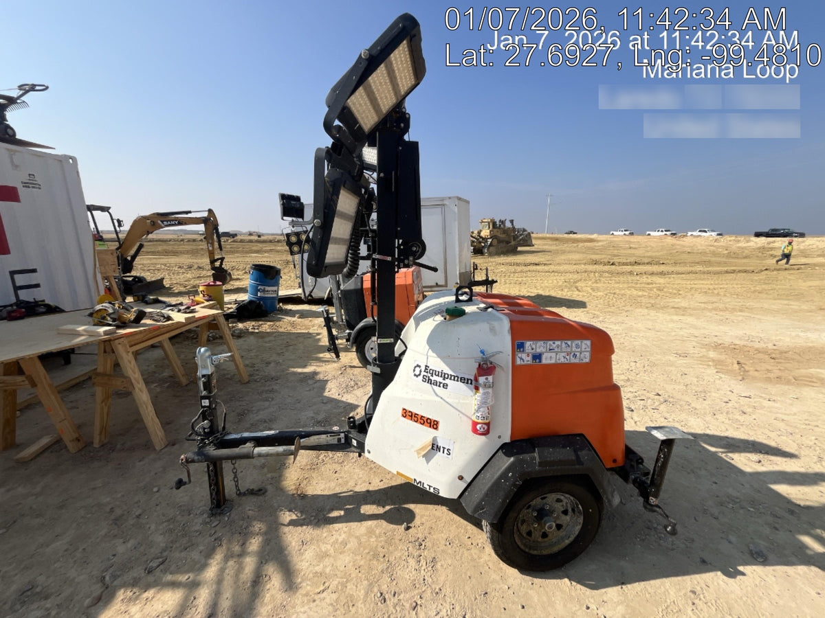 2024 Generac MLT2 Diesel, Flex Switch 120V Input, Powerzone Controller, 
(4) 320W LED Lights, 4kW Generator, 39.9 Gal Fuel Tank, 2" Ball, T3