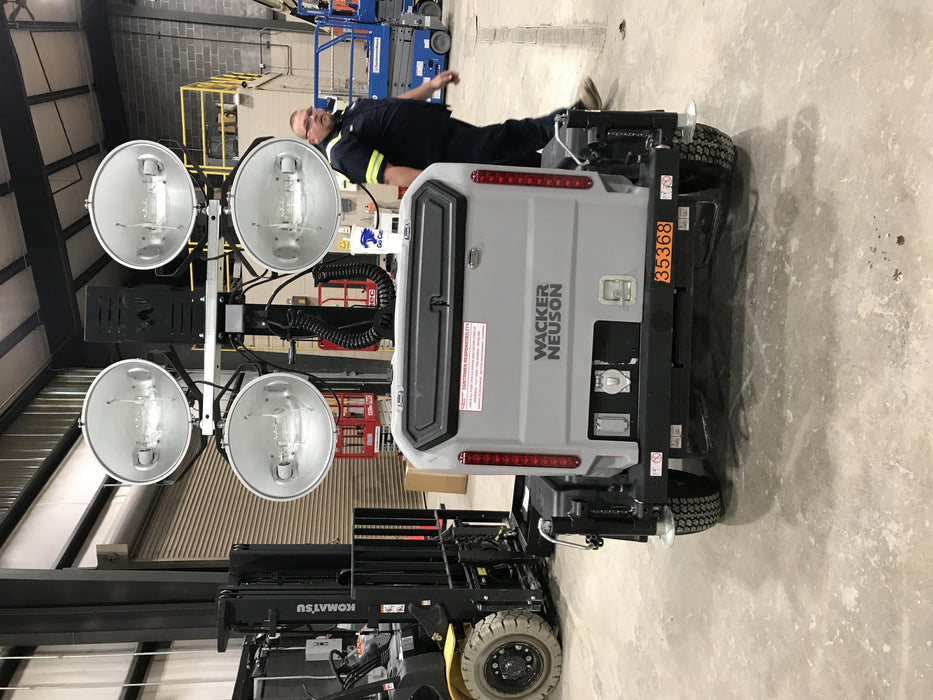 2019 Wacker Neuson LTV6L-MH Wacker Neuson LTV6L Mobile Light Tower w/Fuel Level Sensor Installed
