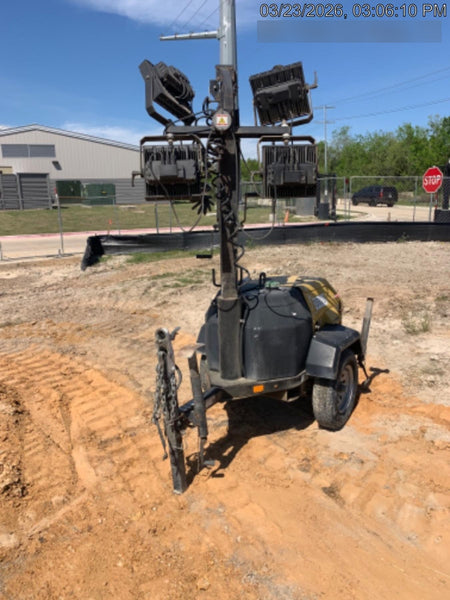 2024 Wanco WLTT-4MM4K Diesel, Deep Sea Controller, Shore Power Plug, Auto Start, (4) 350W LED Floodlights, 4kW Generator, 60 Gal Fuel Tank, 2" Ball, T3