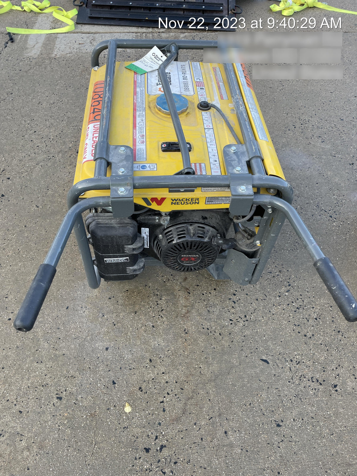 2020 WACKER NEUSON GP6600A