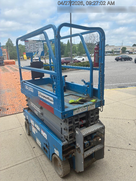 2020 Genie GS-1930 Fixed rails with chain entry gate - Pre A92.20