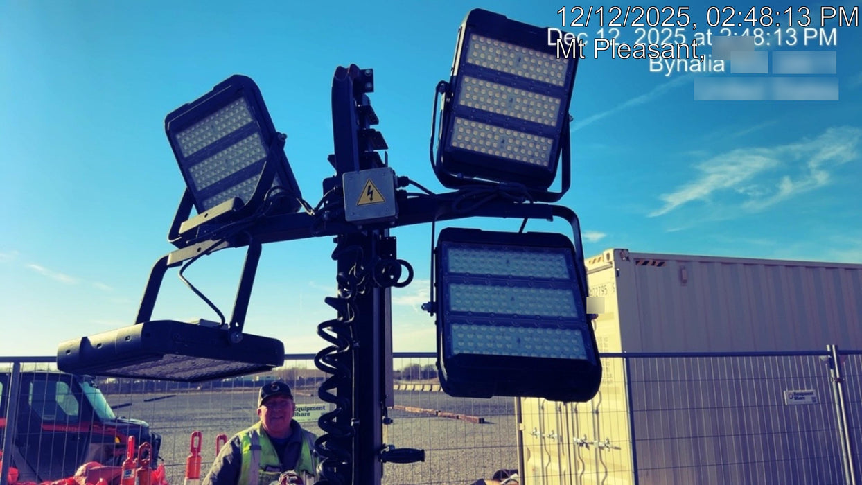 2023 Generac MLT2 Diesel, Flex Switch 120V Input, Powerzone Controller, (4) 320W LED Lights, 4kW Generator, 39.9 Gal Fuel Tank, 2" Ball, T3