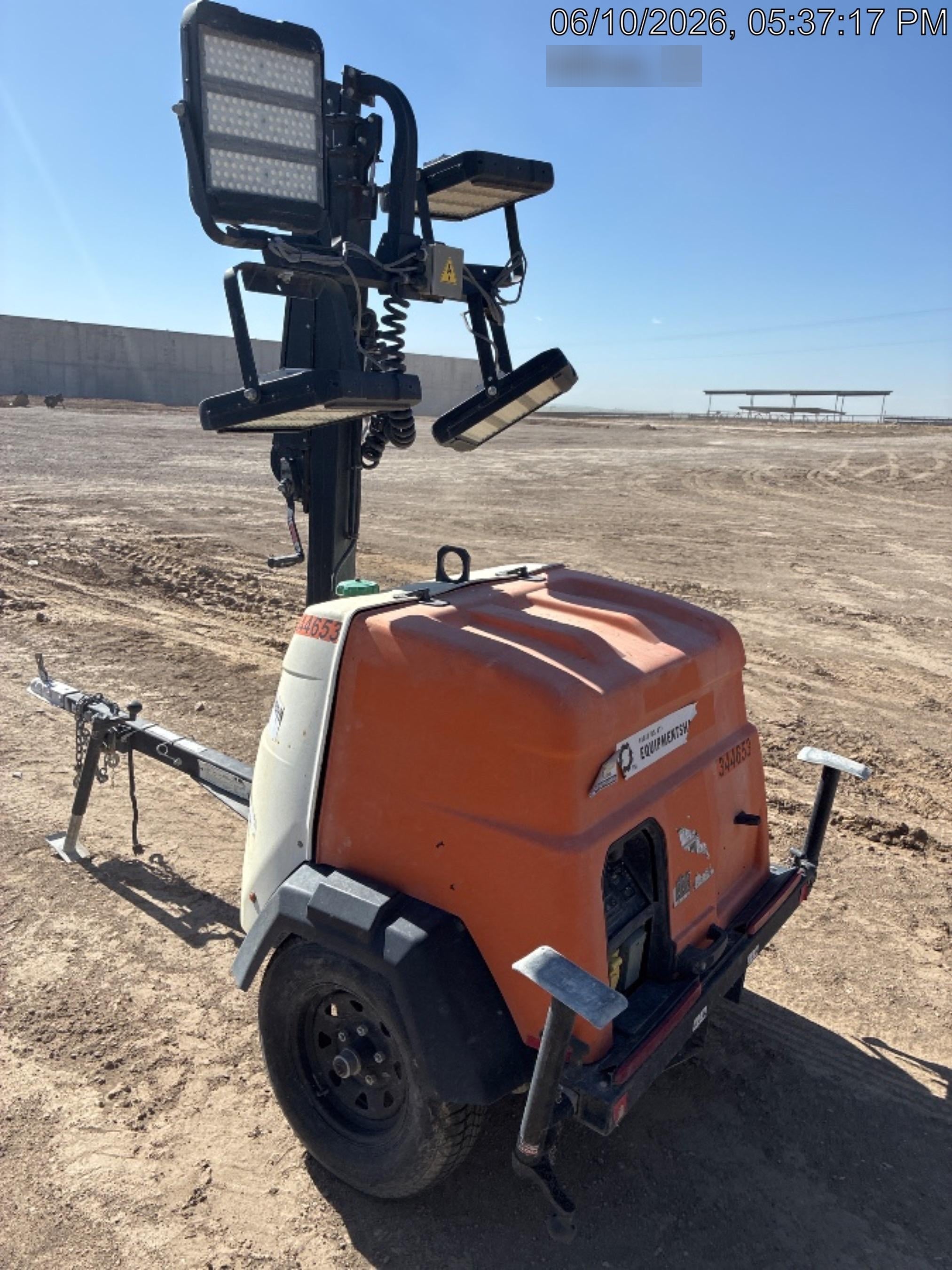 2023 Generac MLT2 Diesel, Flex Switch 120V Input, Powerzone Controller, (4) 320W LED Lights, 4kW Generator, 39.9 Gal Fuel Tank, 2" Ball, T3