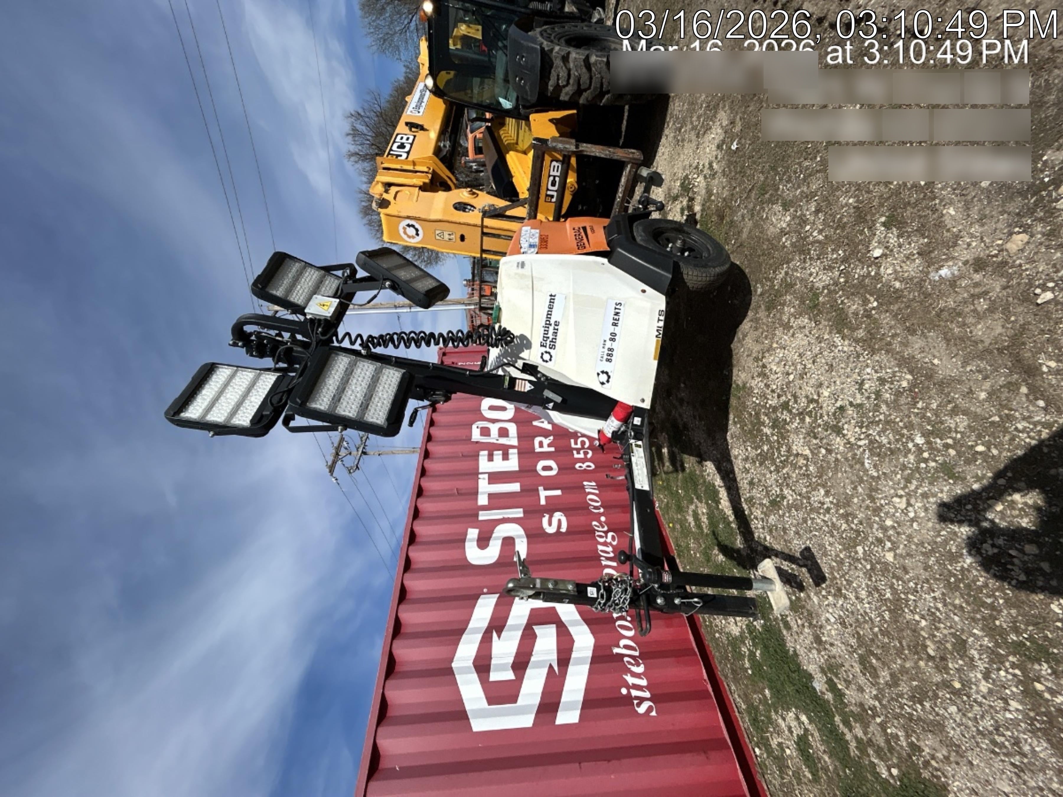 2023 Generac MLT2 Diesel, Flex Switch 120V Input, Powerzone Controller, (4) 320W LED Lights, 4kW Generator, 39.9 Gal Fuel Tank, 2" Ball, T3