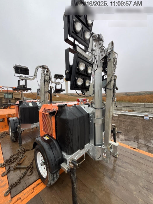 2024 Wanco WLTT-4MM4K Diesel, Deep Sea Controller, Shore Power Plug, Auto Start, (4) 350W LED Floodlights, 4kW Generator, 60 Gal Fuel Tank, 2" Ball, T3