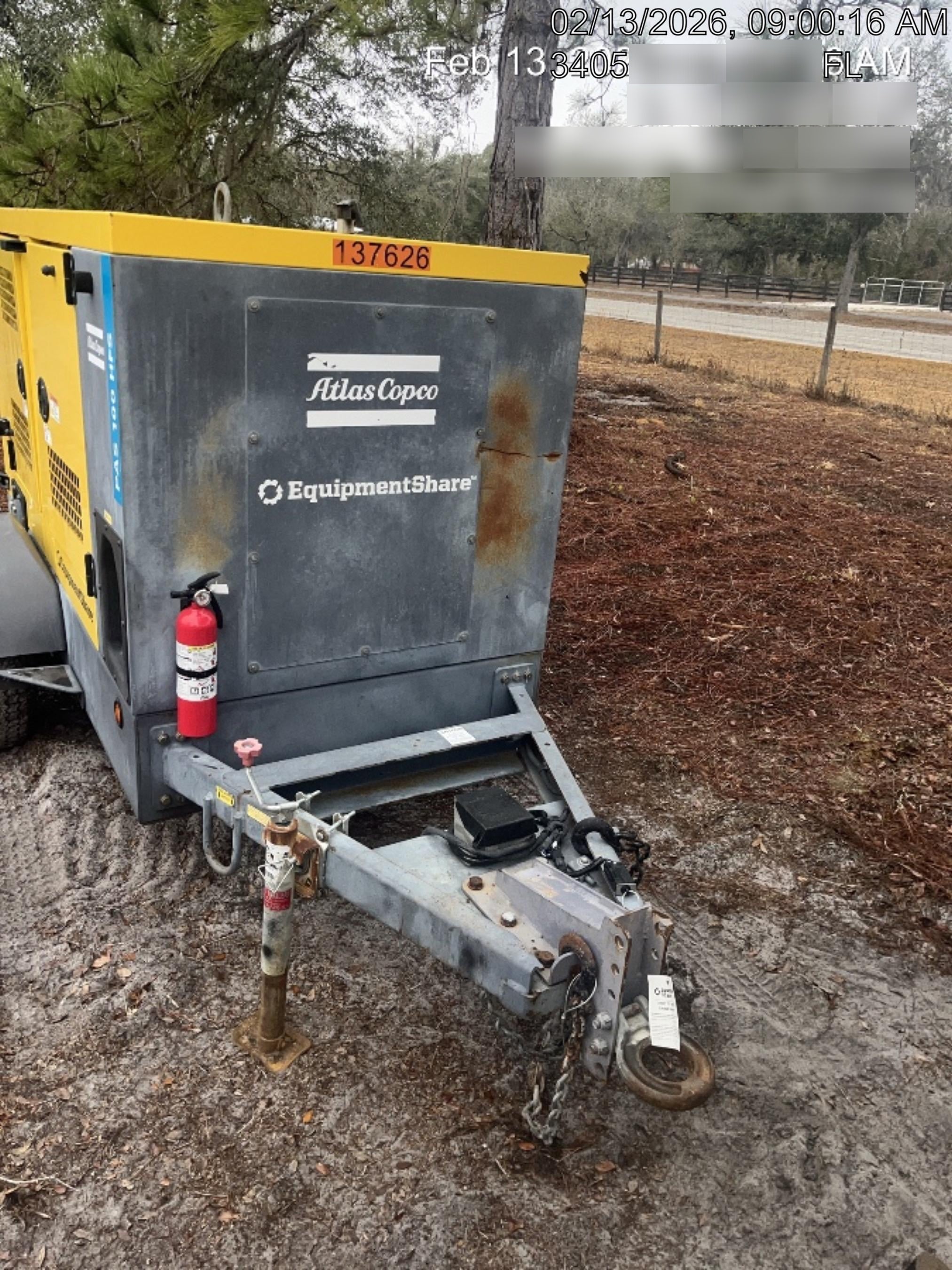 2021 ATLAS COPCO PAS 100 HF CS Enclosed