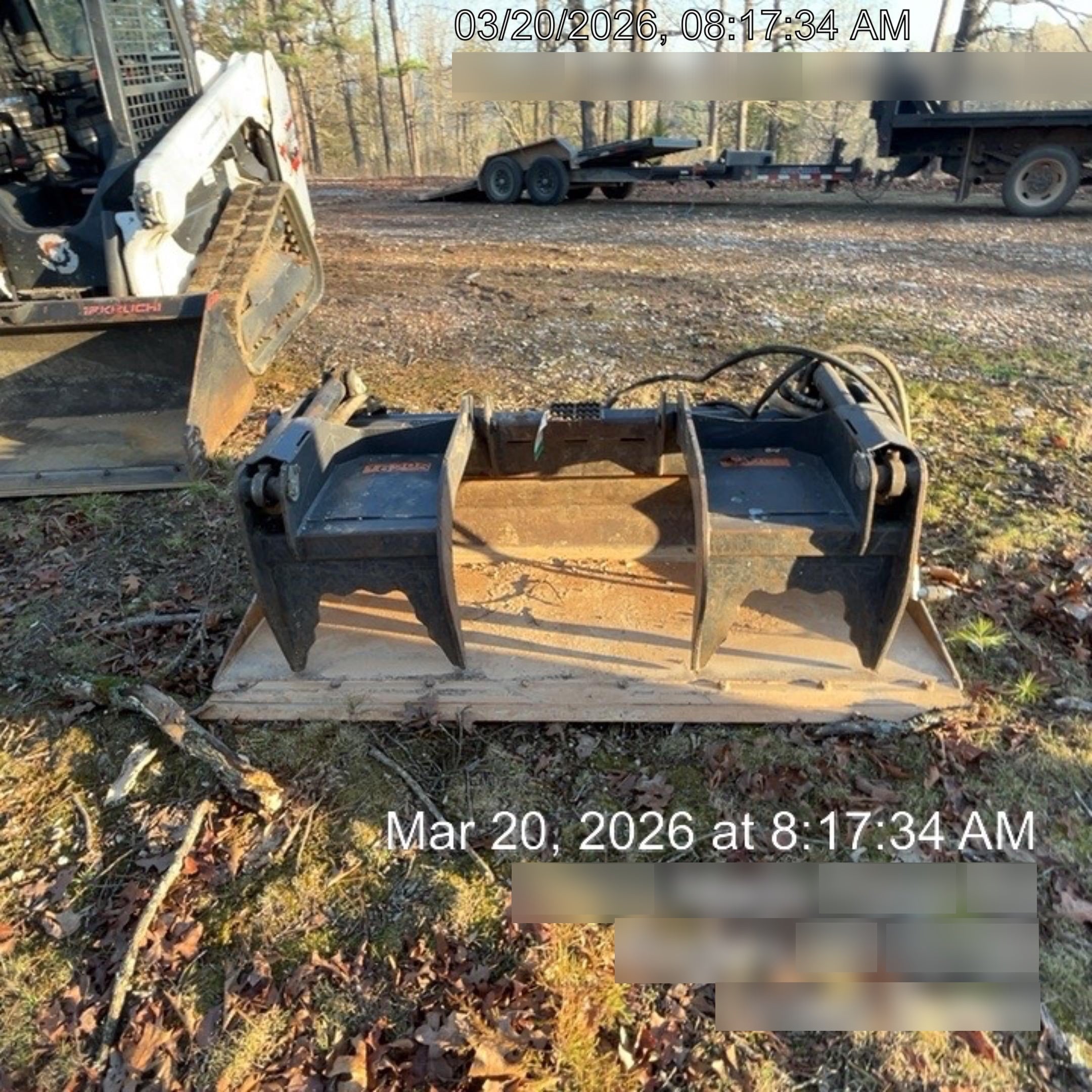 2018 PALADIN 76" Scrap Grapple Bucket - Paladin