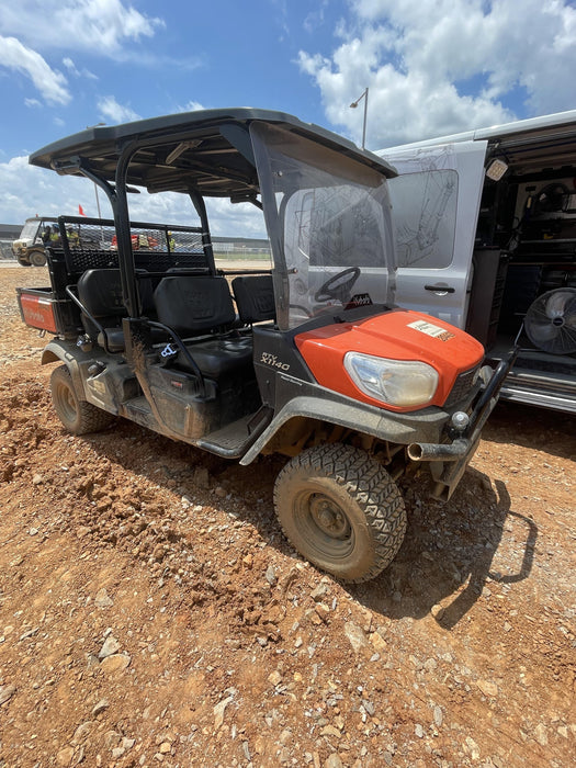 2022 Kubota RTV-X1140W-H Plastic Canopy, Windshield Acrylic Clear, LED Strobe Light, Wire Harness Kit, Back up Alarm