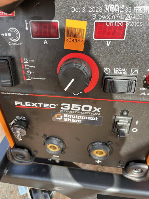 2023 LINCOLN ELECTRIC FLEXTEC 350X