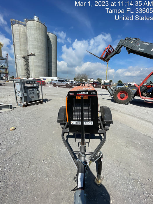 2022 Lincoln Electric LE400 Kubota V1505, Trlr, Cable Rack, Light Kit, ES Decals, T3