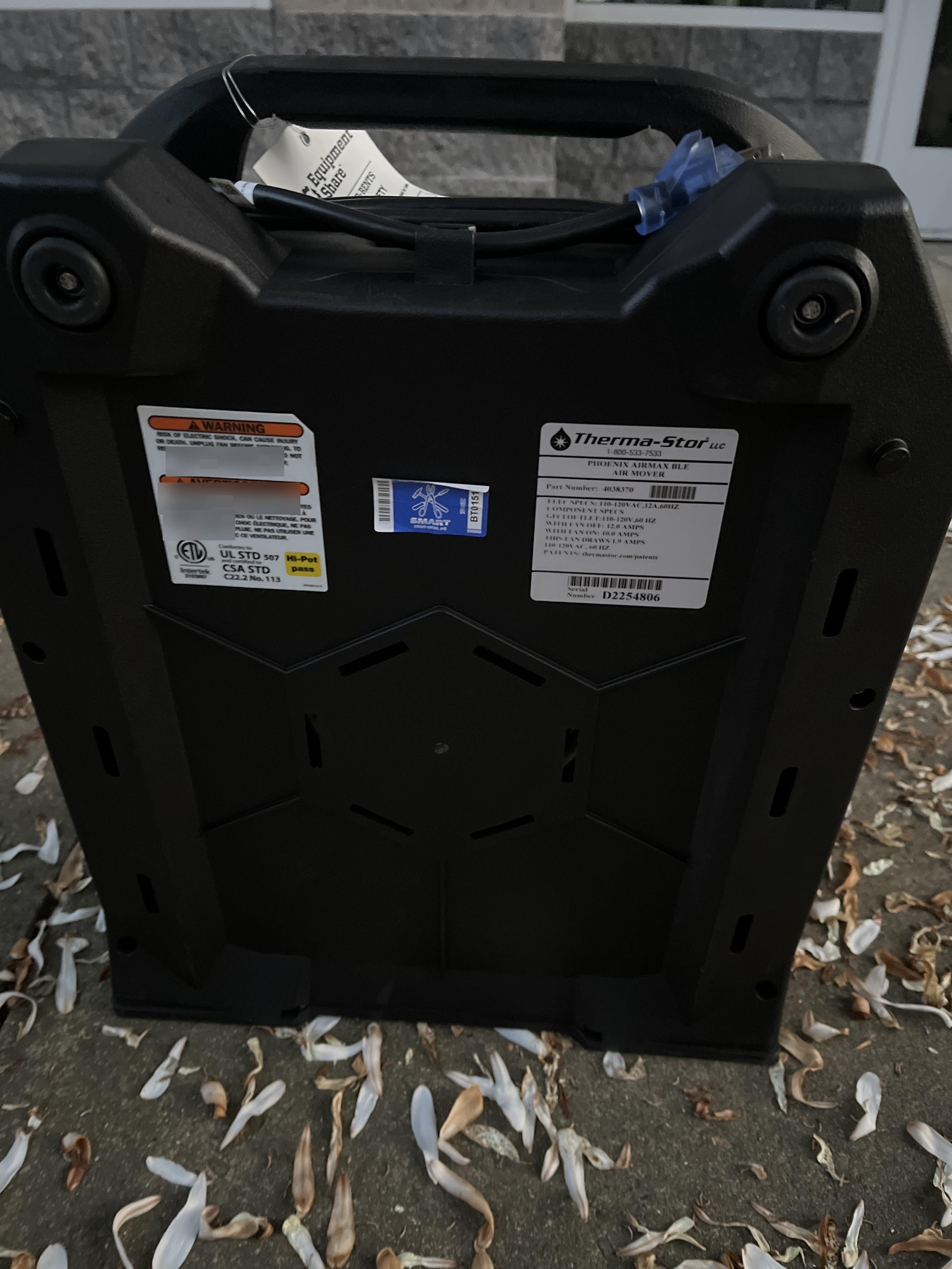 2022 PHOENIX AirMAX Radial Air Mover