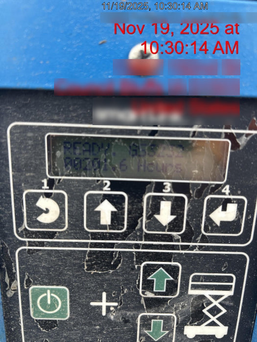 2020 Genie GS-3232 Standard, Folding half height swing gate, 800W Inverter