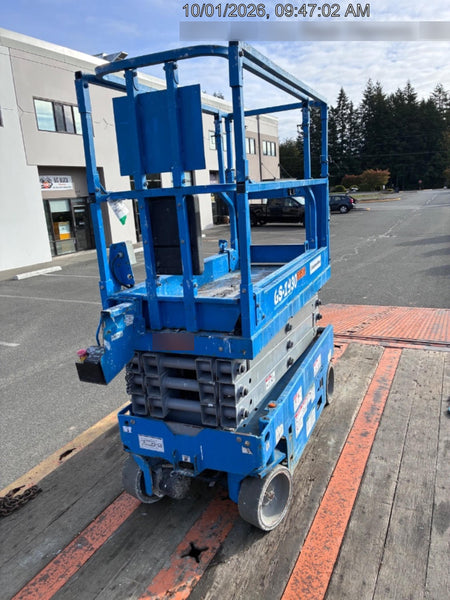 2020 Genie GS-1930 Solid Non Marking Tires, Beacon, Folding rails with half height swing gate