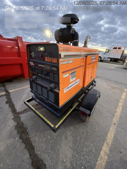 2021 Lincoln Electric Vantage 549X Ready Pak 3, ORANGE (includes trailer, cable rack, fender light kit)