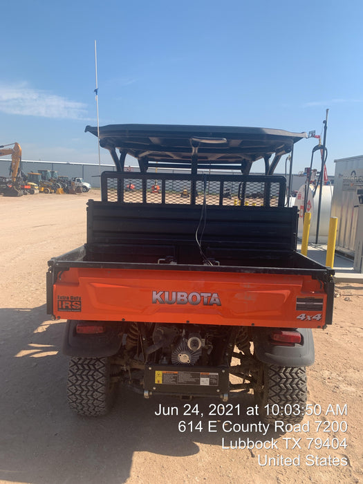 2020 Kubota RTV-X1140W-H Canopy, 4-Seater, Diesel, Windshield Acrylic Clear, LED Strobe, Backup Alarm