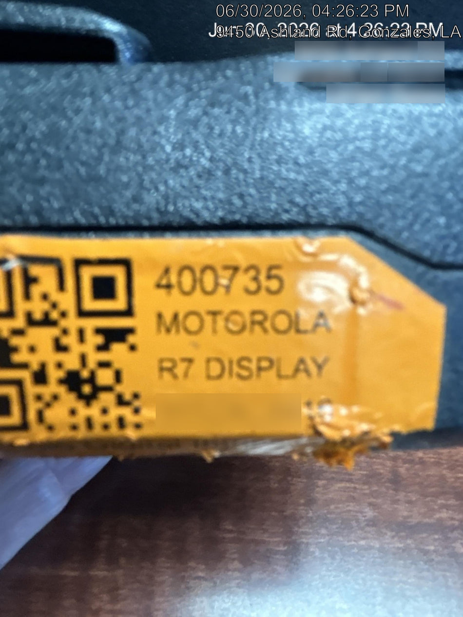2024 MOTOROLA R7 DISPLAY
