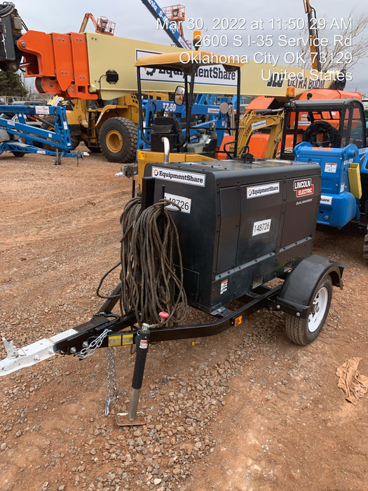 2021 Lincoln Electric Dual Maverick 200/200X Ready Pak 3 (includes trailer, cable rack, fender light kit)