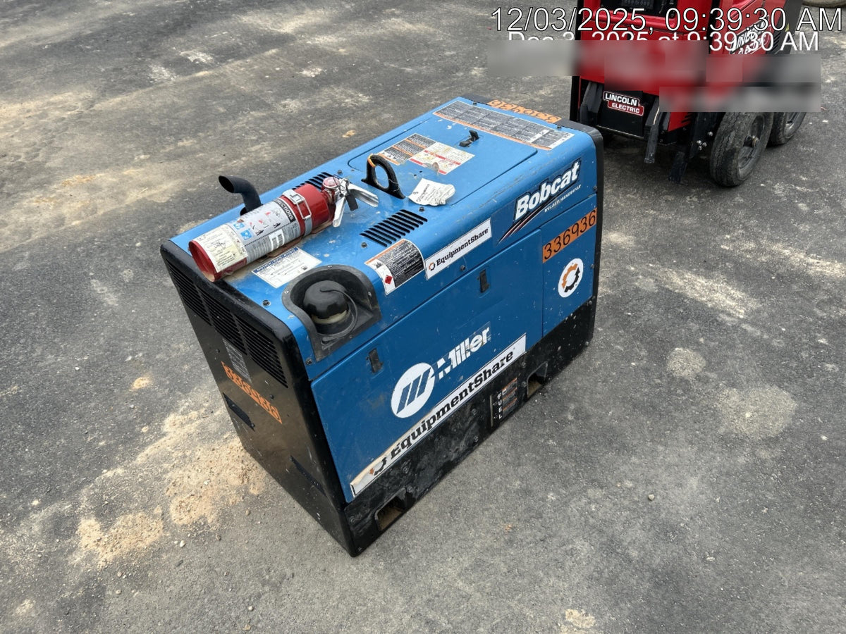 2023 Miller Electric BOBCAT 260 Kohler, GFCI, Remote Start/Stop, Running Gear