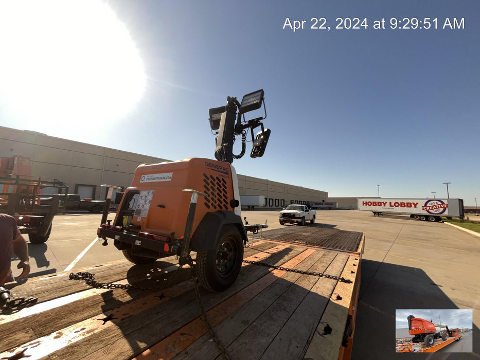 2023 Generac MLT2 Diesel, Flex Switch 120V Input, Powerzone Controller, (4) 320W LED Lights, 4kW Generator, 39.9 Gal Fuel Tank, 2" Ball, T3