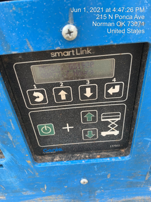 2019 Genie GS-1930 Fixed rails with chain Entry