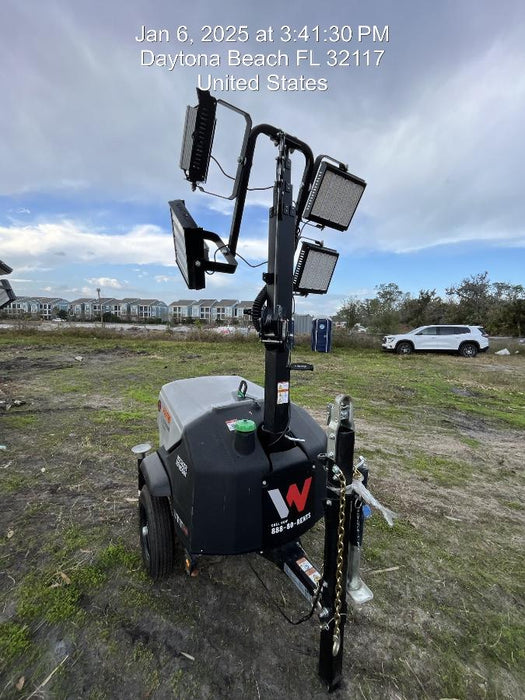 2024 Wacker Neuson LTT4 Diesel, Kohler KDW702, Deep Sea Controller, Auto Start, LED 320W, Bypass Outlet, T3