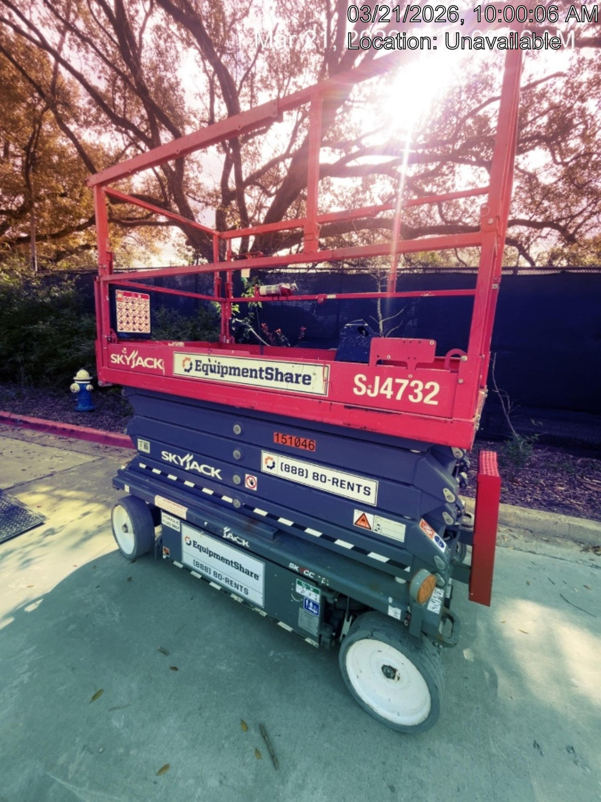 2021 SKYJACK SJ4732