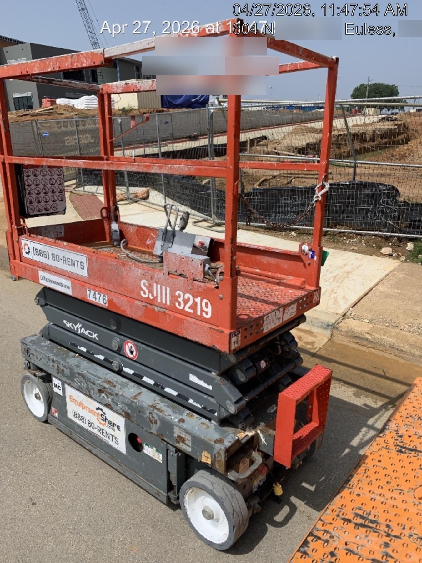 2018 SKYJACK SJIII-3219