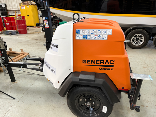 2023 Generac MLT2 Diesel, Flex Switch 120V Input, Powerzone Controller, (4) 320W LED Lights, 4kW Generator, 39.9 Gal Fuel Tank, 2" Ball, T3