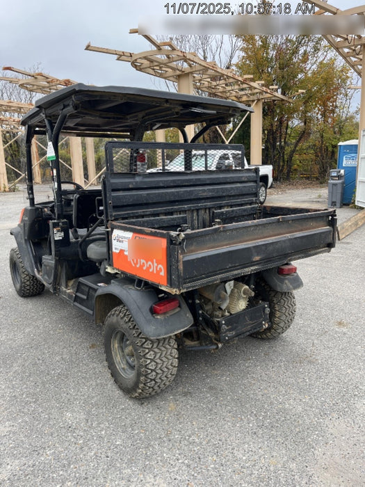 2020 Kubota RTV-X1140W-H Canopy, 4-Seater, Diesel, Windshield Acrylic Clear, Strobe Light, Backup Alarm