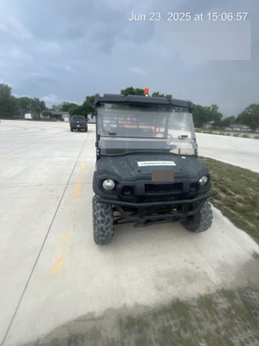 2019 Kawasaki Mule PRO-DXT Standard Options, Backup Alarm, Beacon, Plastic Hard Top, Poly Windshield, Horn Kit