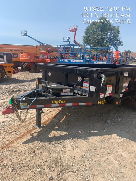 2022 BIG TEX TRAILER 14LP-14BK6SIRPD