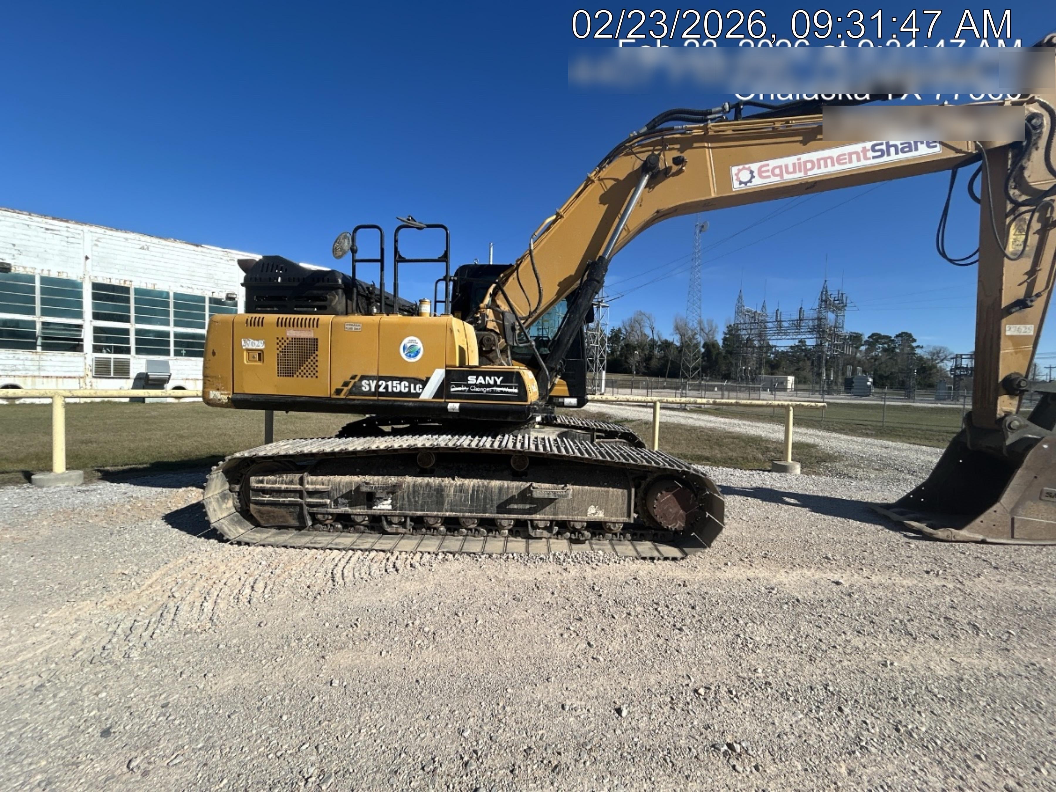 Sany SY215 SY215 Tier 4 - Cab, Hydraulic QC,  Buckets: 48" , Hydraulic Hammer 4,000 lb impact class