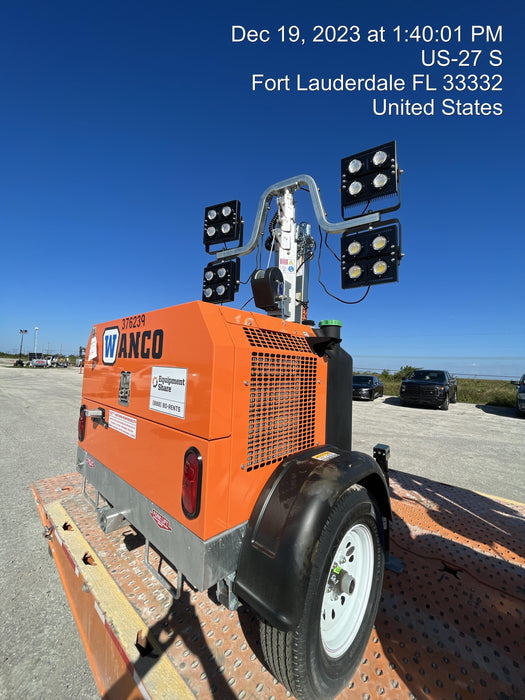 2023 Wanco WLTT-4MM4K Diesel, Deep Sea Controller, Shore Power Plug, Auto Start, (4) 350W LED Floodlights, 4kW Generator, 60 Gal Fuel Tank, 2" Ball, T3