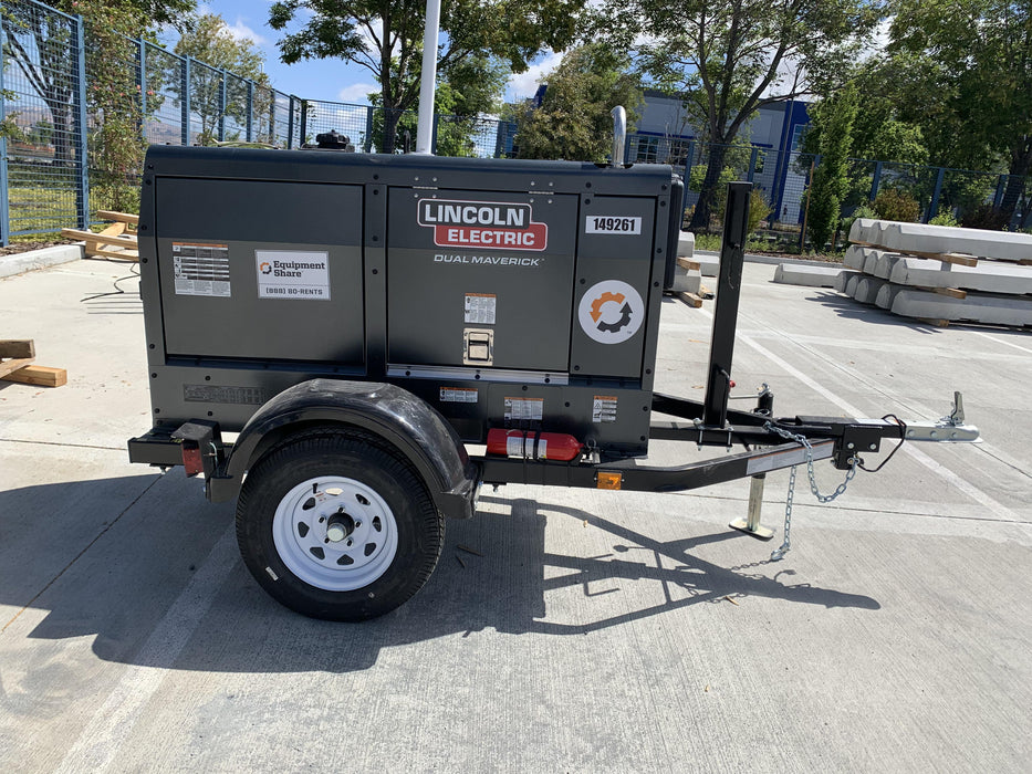2021 Lincoln Electric Dual Maverick 200/200X Ready Pak 3 (includes trailer, cable rack, fender light kit)